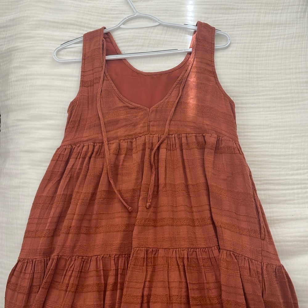 X Small Burnt Orange American Eagle Dress
